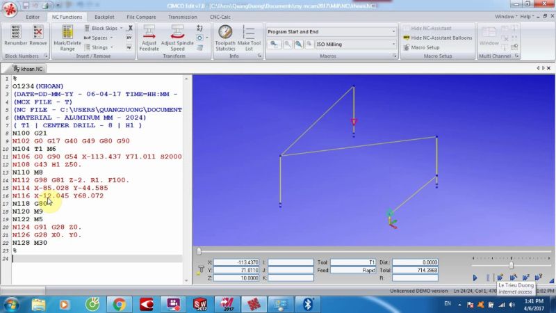 các phần mềm thông dụng máy CNC